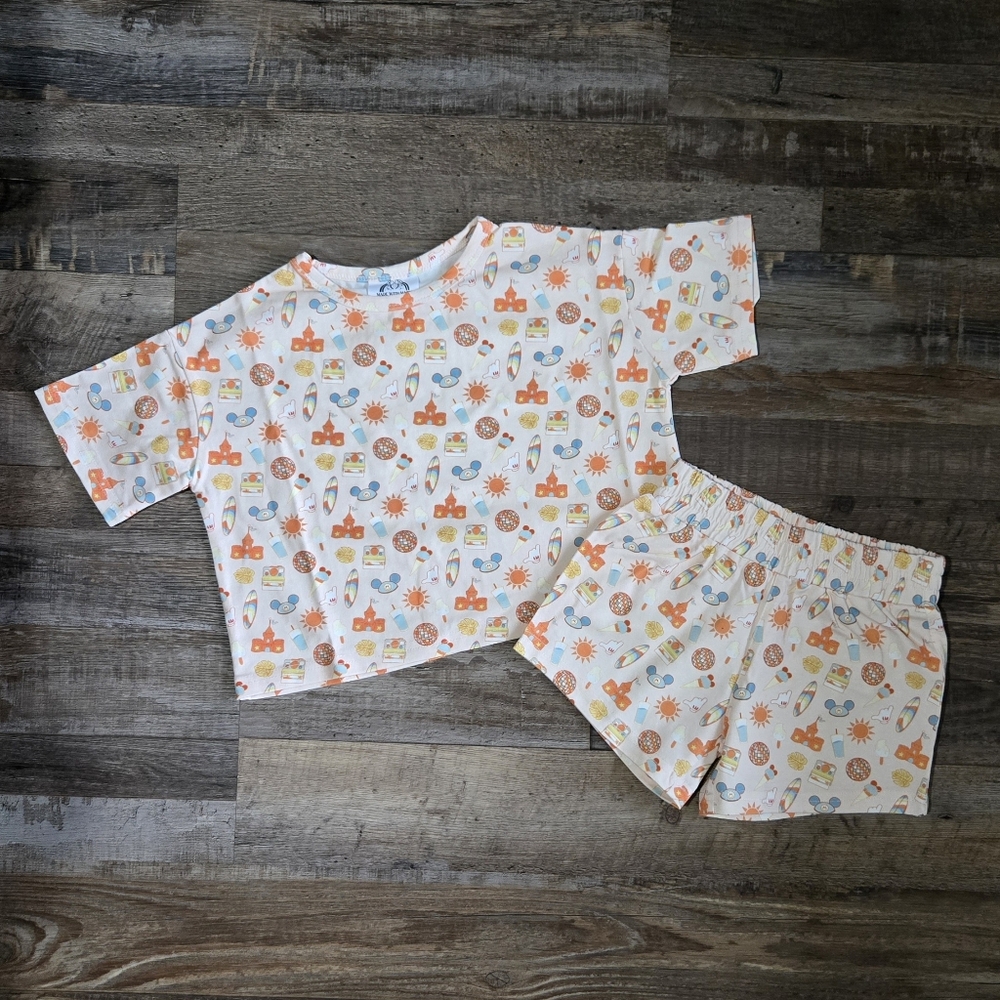 Made with Magic Disney Mickey Mouse Surfer Beach Summer Outfit